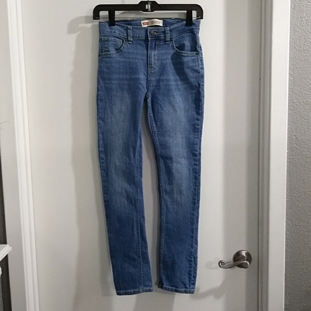 LEVI STRAUSS & CO. 510 SKINNY LIGHT BLUE JEANS SIZE 14REG W27 L29 *EUC*